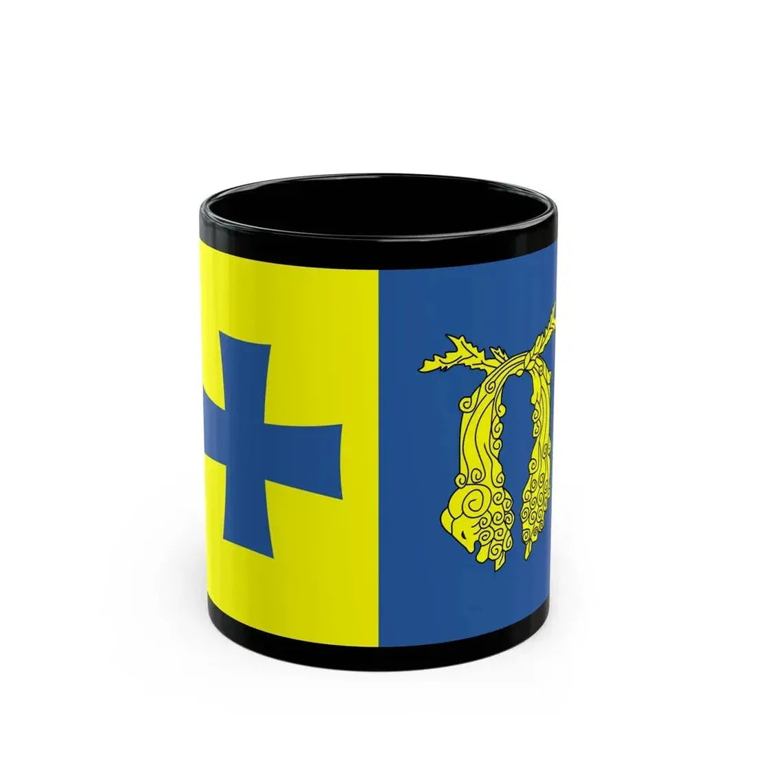 Flag of Poti Georgia - Black Coffee Mug 11oz - Go Mug Yourself