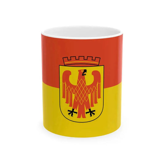 Flag of Potsdam (Germany) White Coffee Mug 11oz - Go Mug Yourself