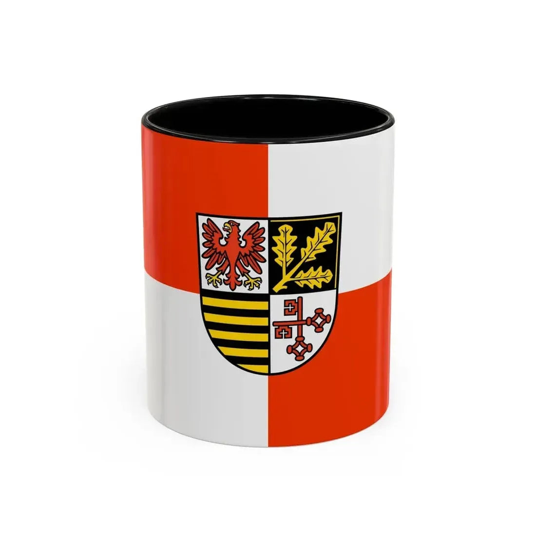 Flag of Potsdam Mittelmark Germany - Accent Coffee Mug 11oz Black - Go Mug Yourself