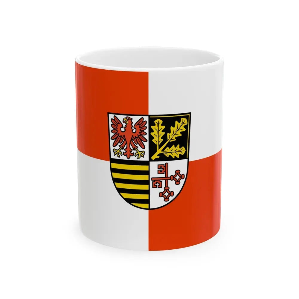 Flag of Potsdam Mittelmark Germany - White Coffee Mug 11oz - Go Mug Yourself