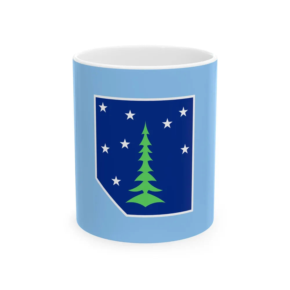 Flag of Potter County Pennsylvania (United States) White Coffee Mug 11oz - Go Mug Yourself