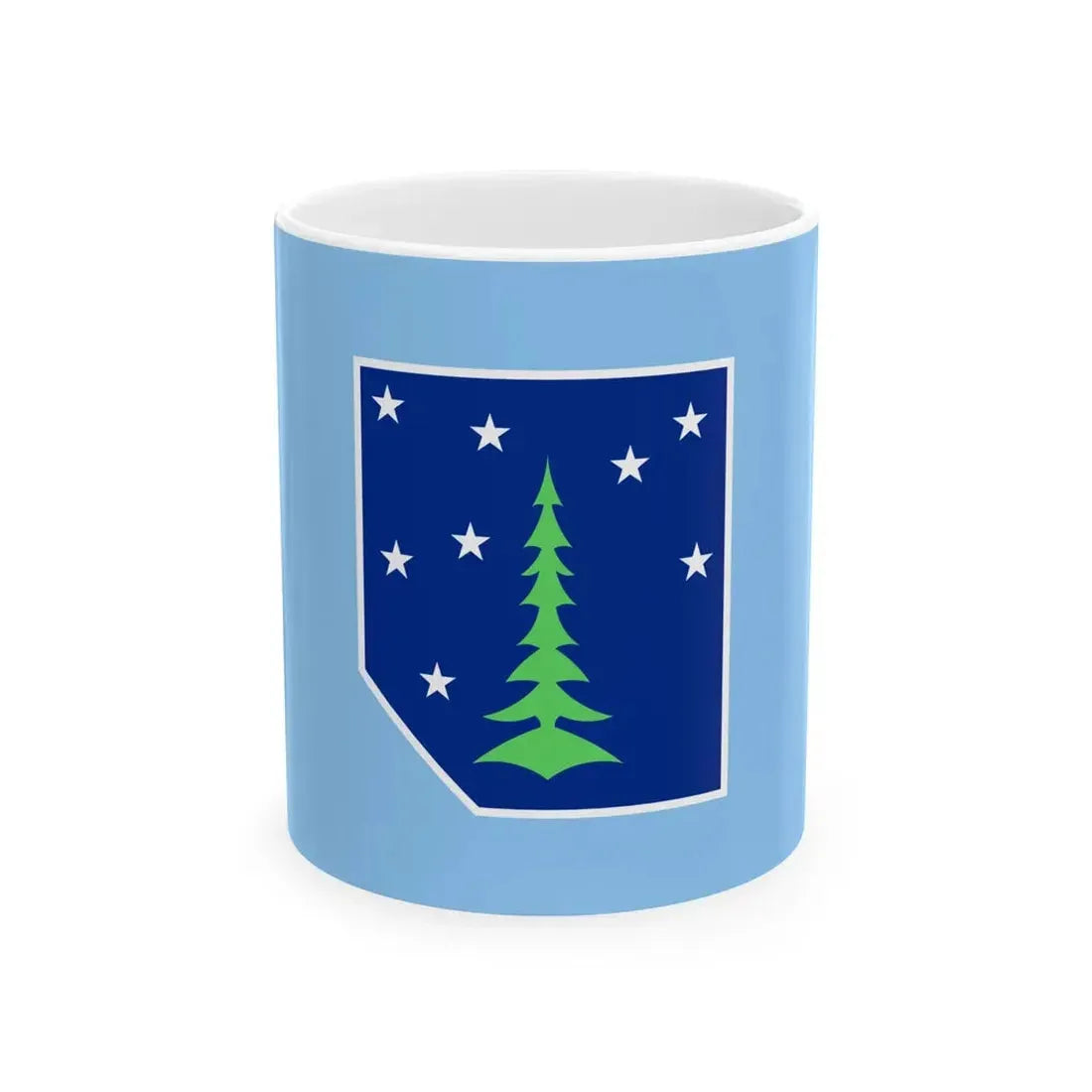Flag of Potter County Pennsylvania (United States) White Coffee Mug 11oz - Go Mug Yourself