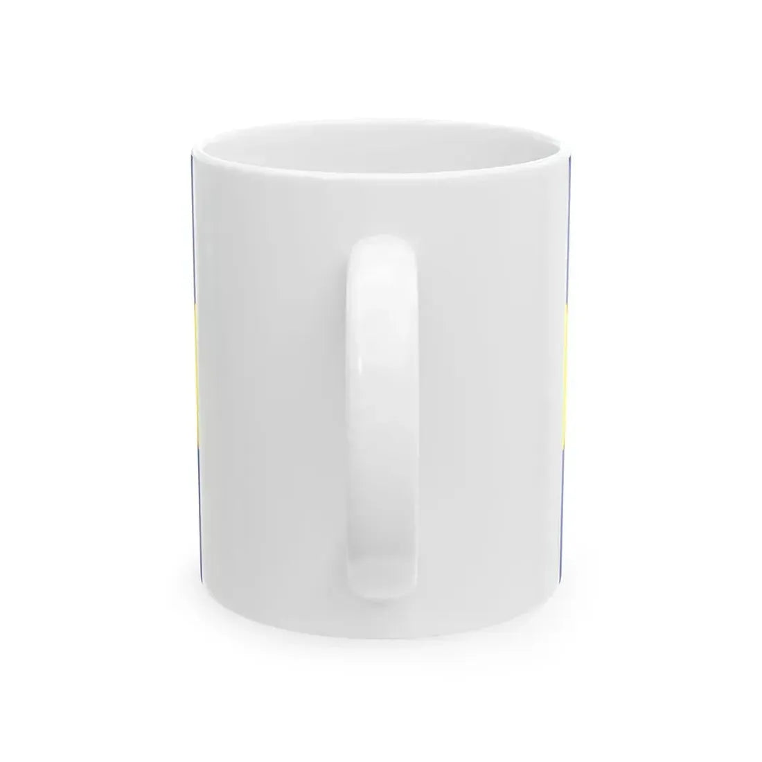Flag of Pouldergat (France) White Coffee Mug - Go Mug Yourself