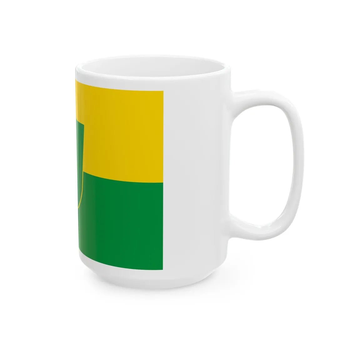 Flag of Povolzhye (Ukraine) White Coffee Mug - Go Mug Yourself