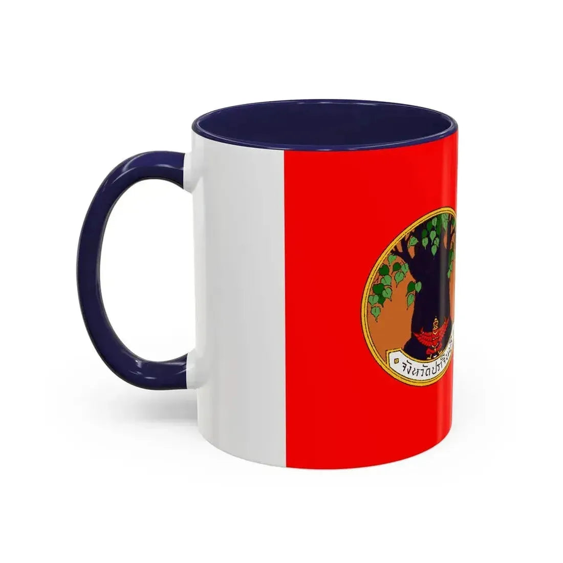 Flag of Prachin Buri Province Thailand - Accent Coffee Mug - Go Mug Yourself