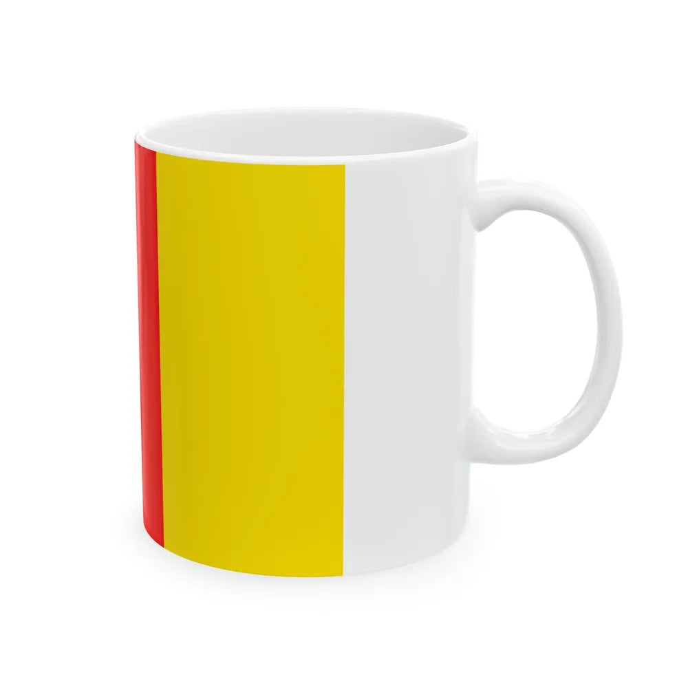 Flag of Prachin Buri Province Thailand - White Coffee Mug - Go Mug Yourself