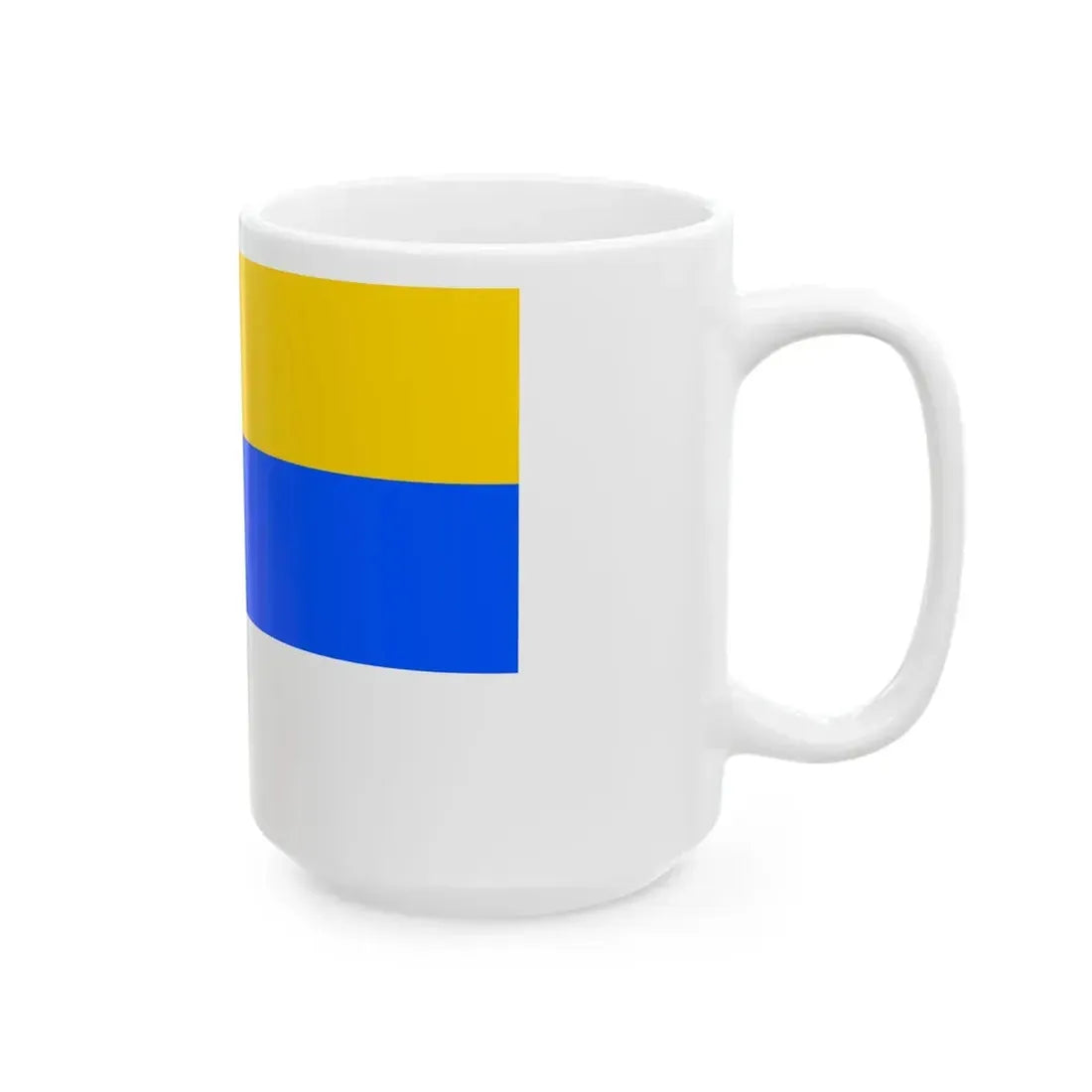 Flag of Prague 12 (Czech Republic) White Coffee Mug - Go Mug Yourself