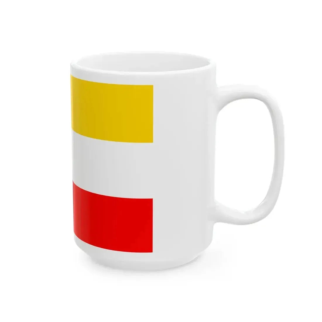 Flag of Prague 17 (Czech Republic) White Coffee Mug - Go Mug Yourself