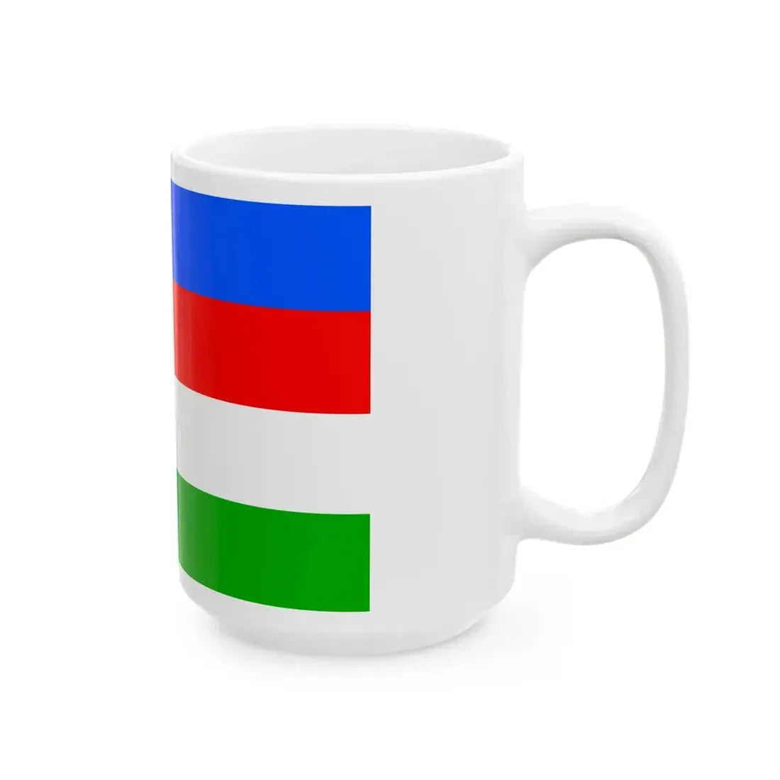 Flag of Prague 22 (Czech Republic) White Coffee Mug - Go Mug Yourself