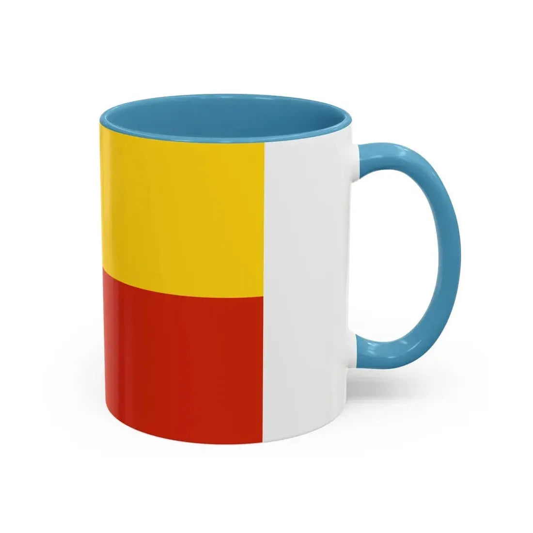 Flag of Prague Czech Republic - Accent Coffee Mug - Go Mug Yourself