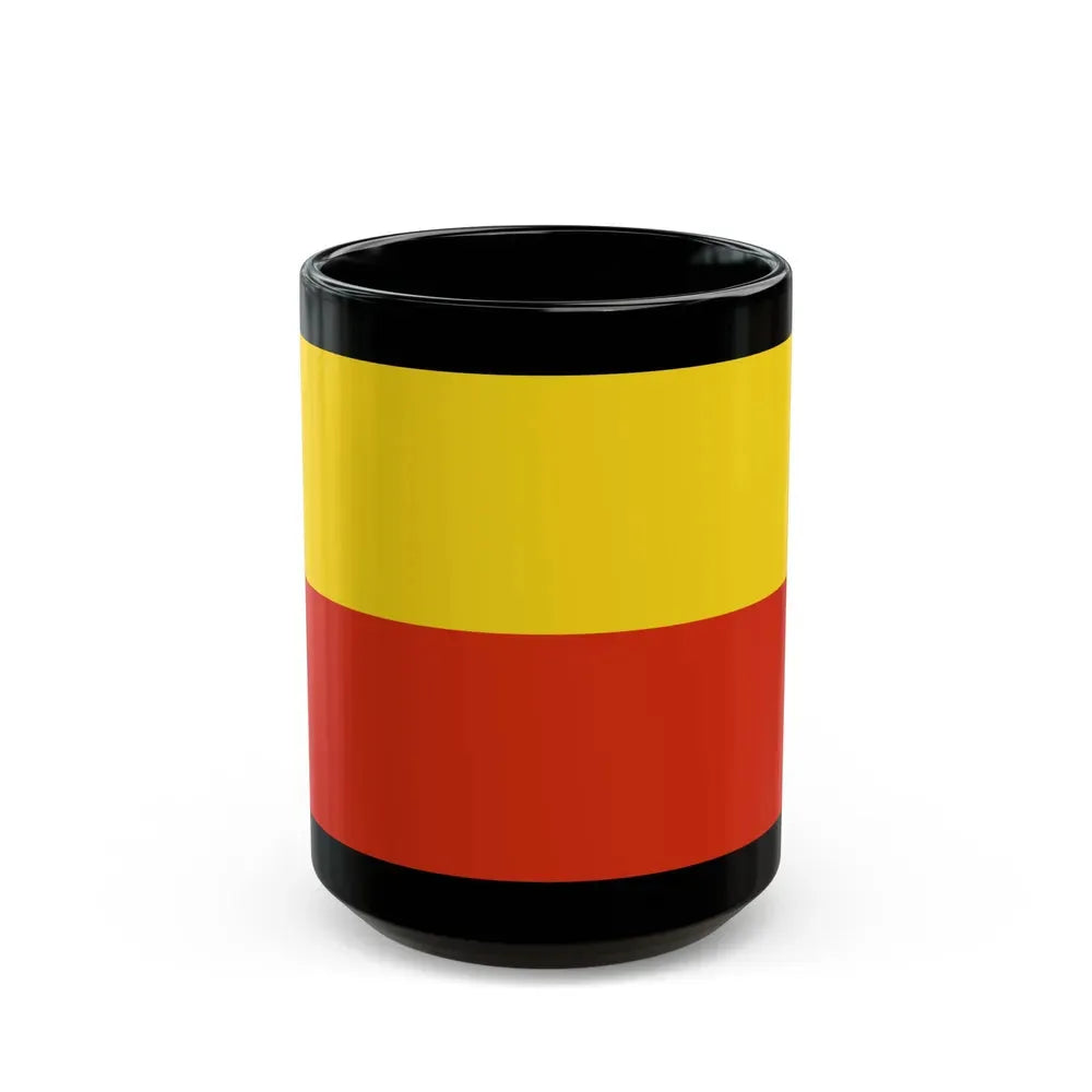 Flag of Prague Czech Republic - Black Coffee Mug 15oz - Go Mug Yourself