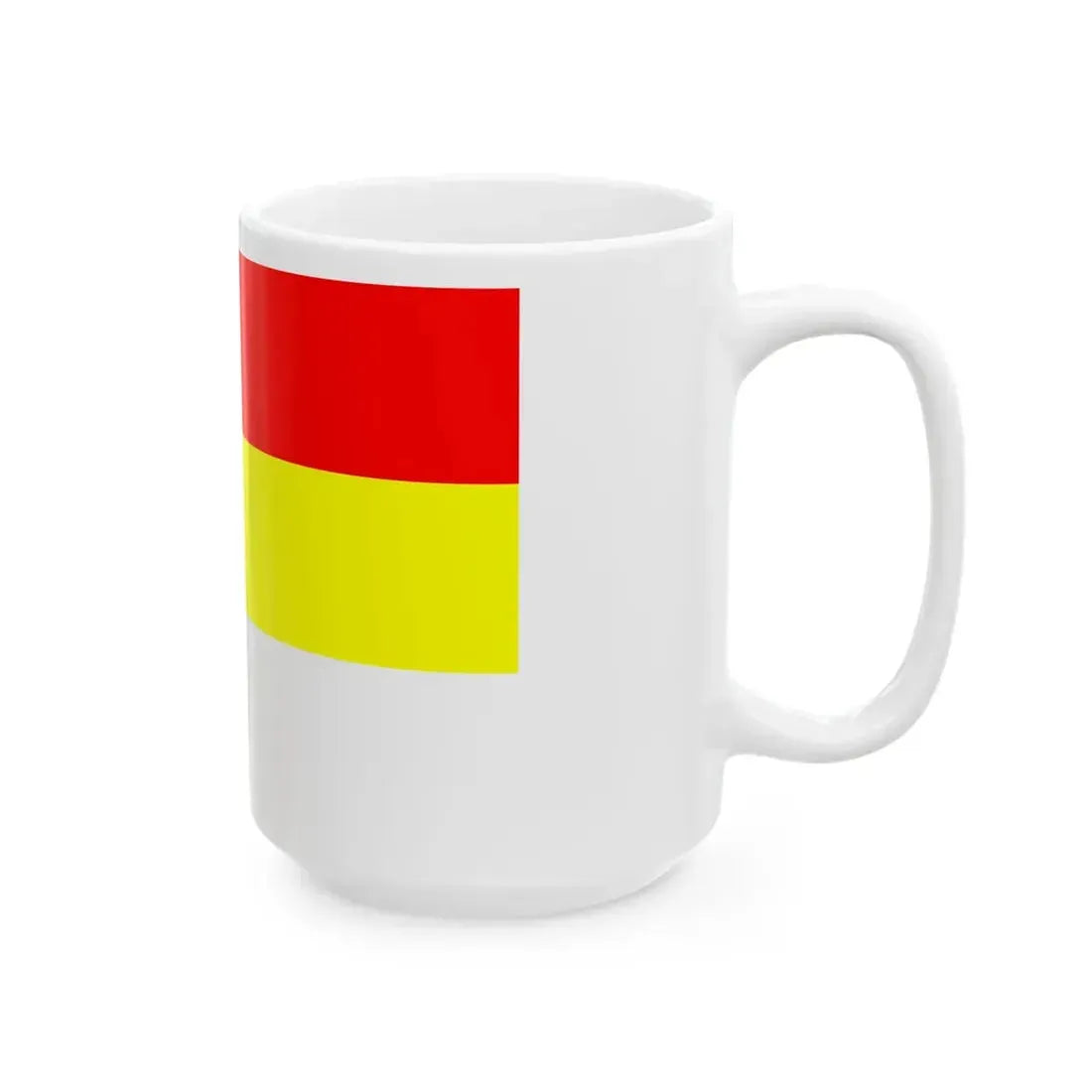 Flag of Prague Old City (Czech Republic) White Coffee Mug - Go Mug Yourself