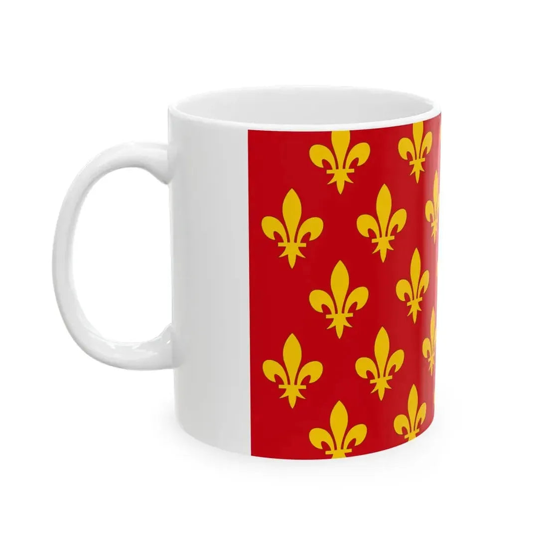 Flag of Prato (Italy) White Coffee Mug - Go Mug Yourself