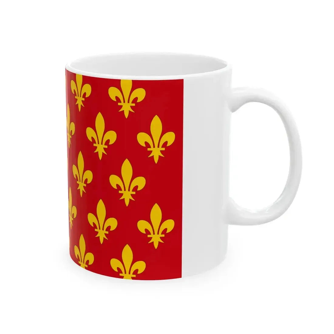 Flag of Prato (Italy) White Coffee Mug - Go Mug Yourself