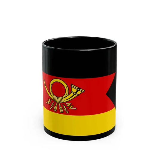 Flag of President of Deutsche Bundespost Germany - Black Coffee Mug 11oz - Go Mug Yourself