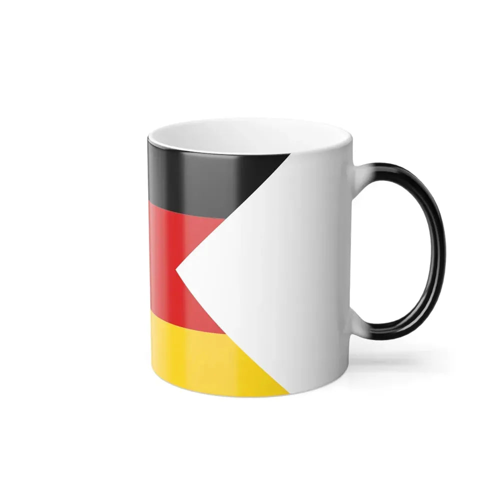 Flag of President of Deutsche Bundespost Germany - Color Changing Coffee Mug - Go Mug Yourself