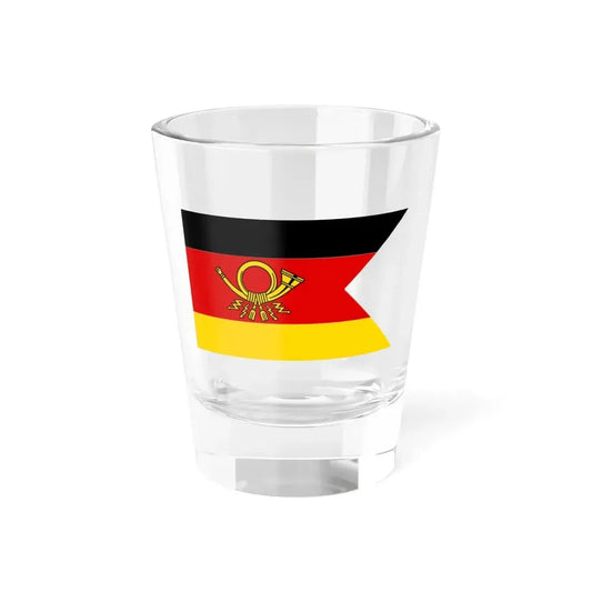 Flag of President of Deutsche Bundespost Germany - Shot Glass 1.5oz 1.5oz - Go Mug Yourself