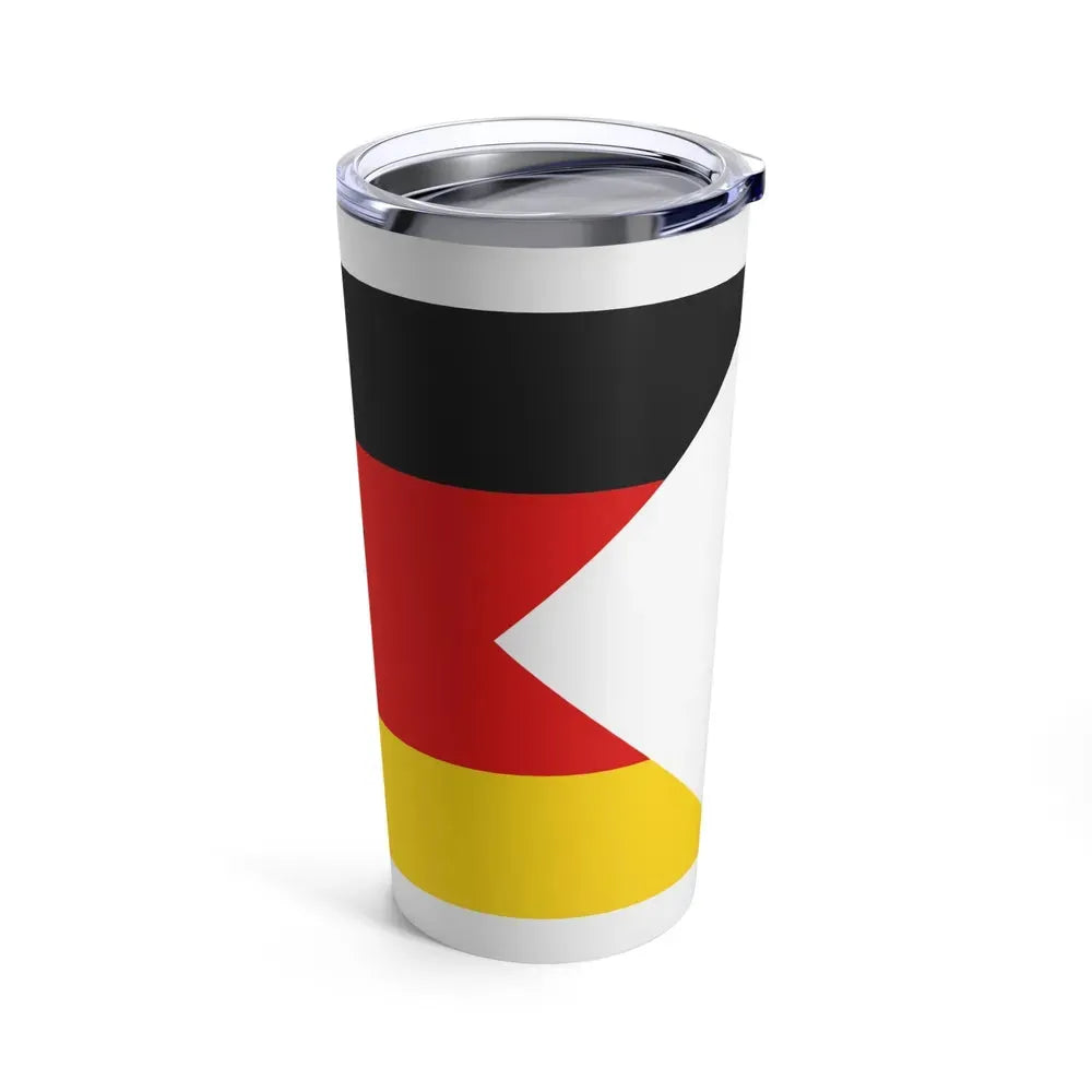 Flag of President of Deutsche Bundespost Germany - Tumbler 20oz - Go Mug Yourself