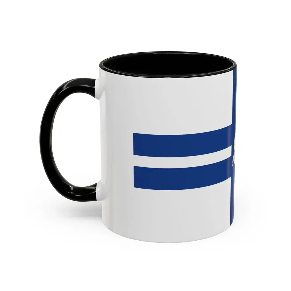 Flag of Preston UK - Accent Coffee Mug - Go Mug Yourself