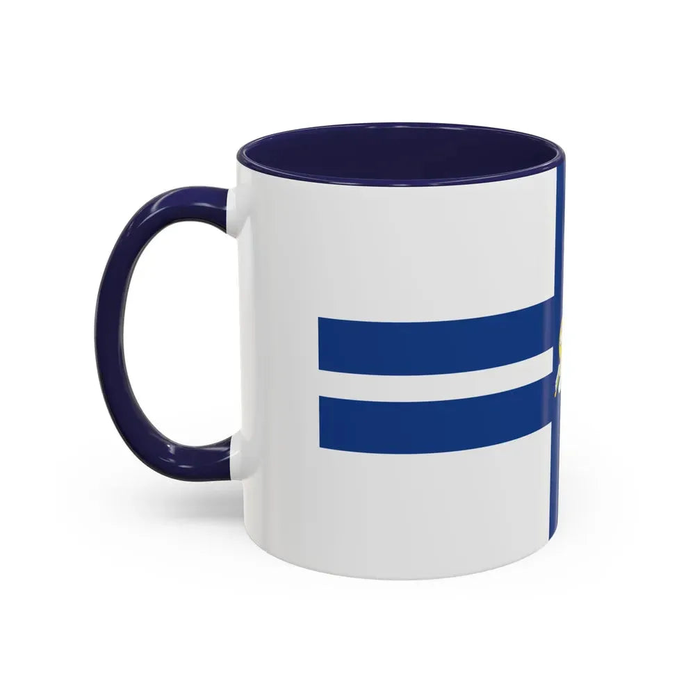 Flag of Preston UK - Accent Coffee Mug - Go Mug Yourself