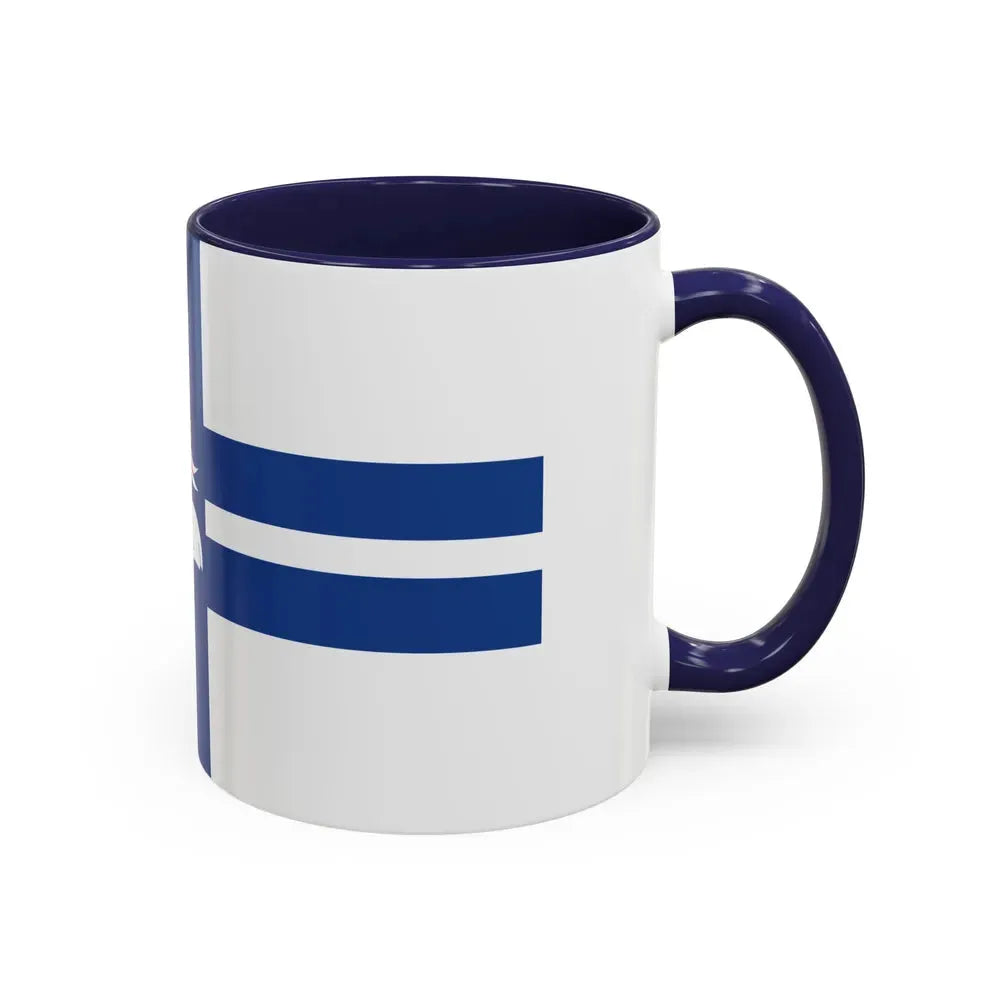 Flag of Preston UK - Accent Coffee Mug - Go Mug Yourself