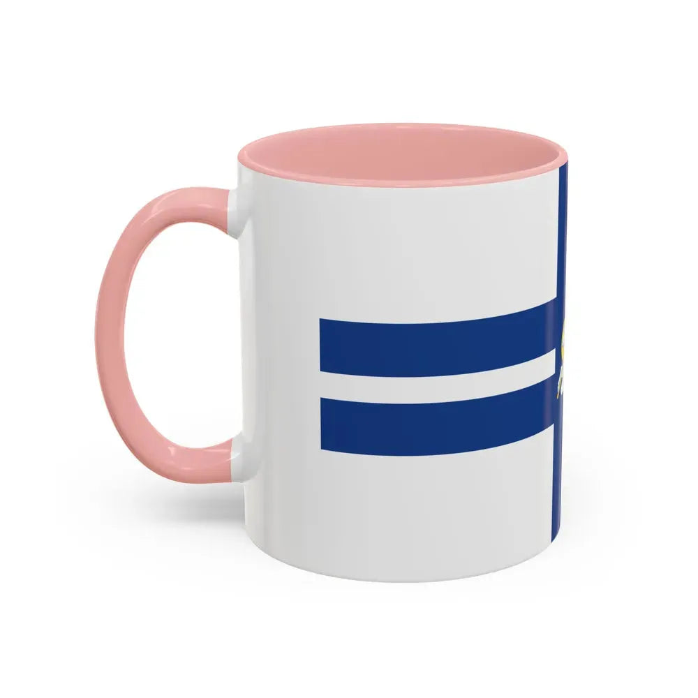 Flag of Preston UK - Accent Coffee Mug - Go Mug Yourself