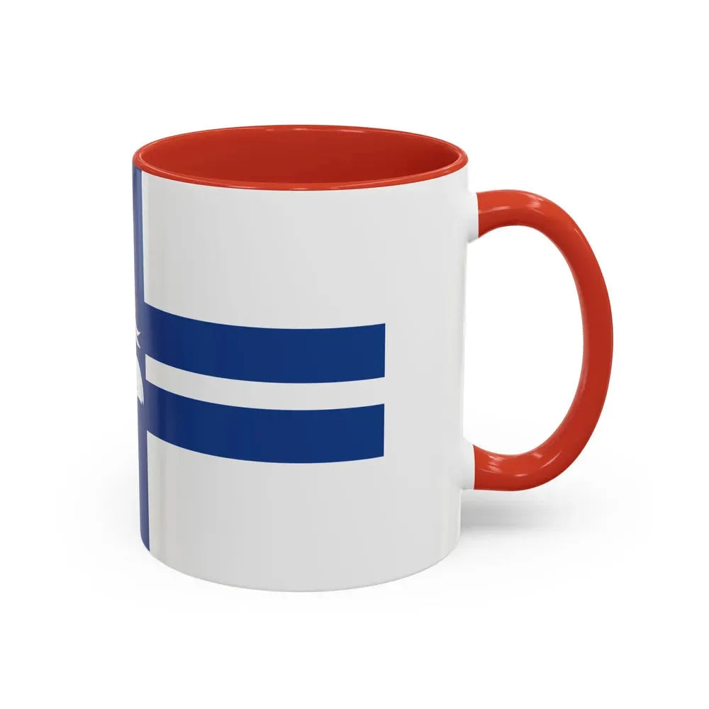 Flag of Preston UK - Accent Coffee Mug - Go Mug Yourself