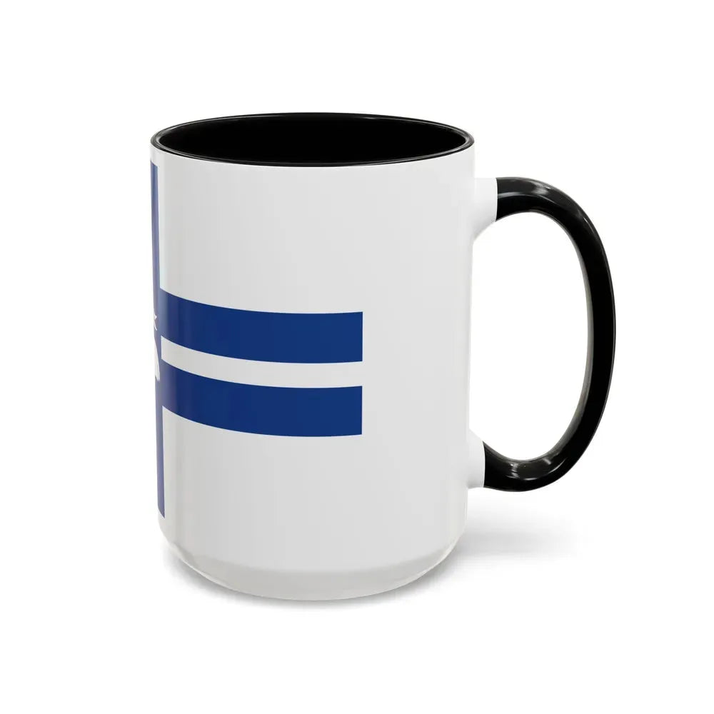 Flag of Preston UK - Accent Coffee Mug - Go Mug Yourself