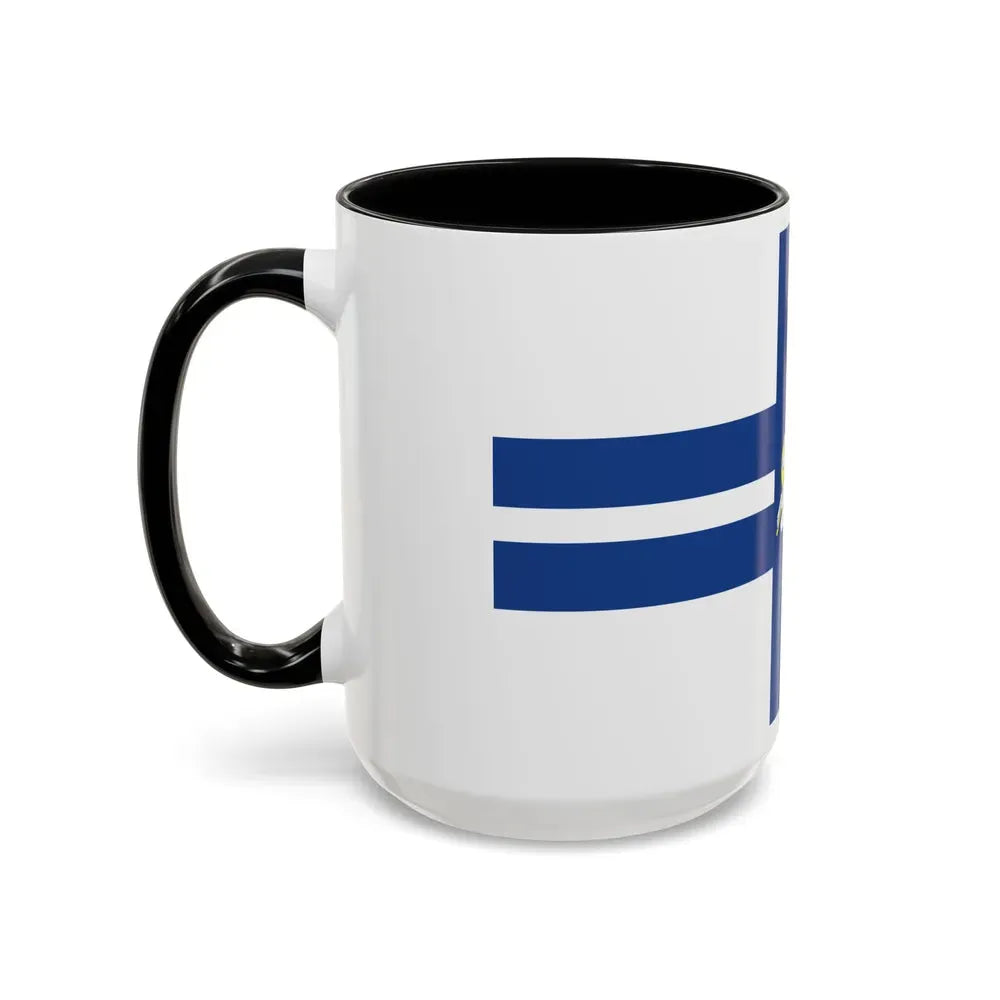 Flag of Preston UK - Accent Coffee Mug - Go Mug Yourself
