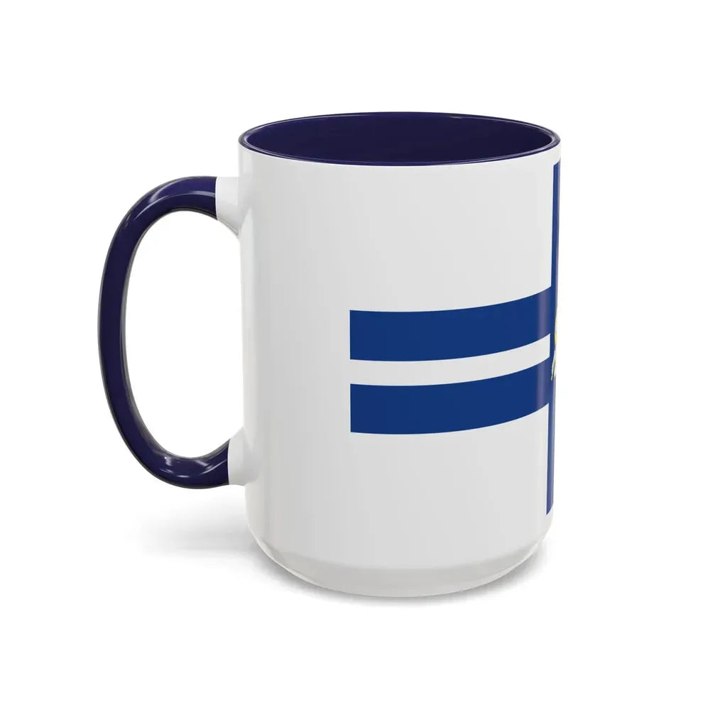 Flag of Preston UK - Accent Coffee Mug - Go Mug Yourself