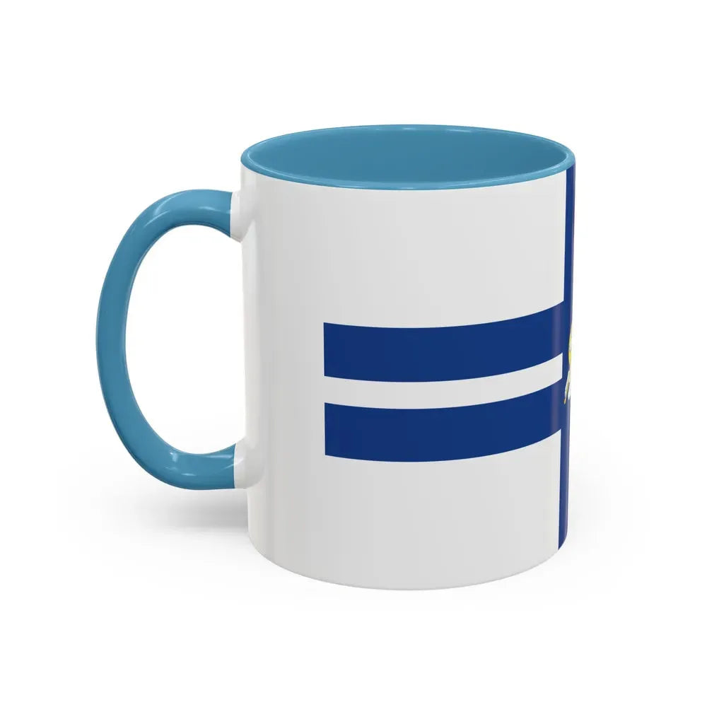 Flag of Preston UK - Accent Coffee Mug - Go Mug Yourself