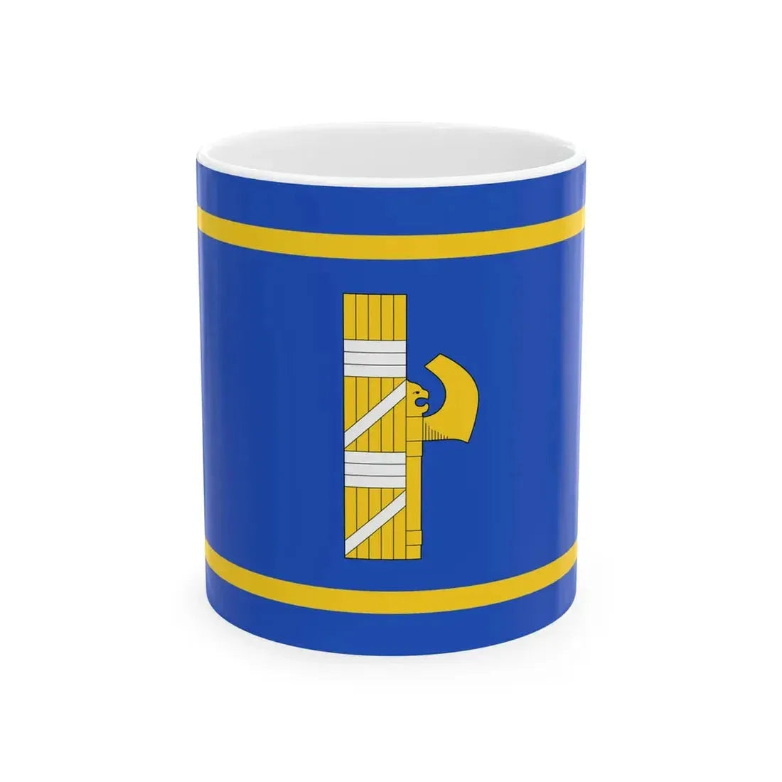Flag of Prime Minister of Italy 1927-1943 (Italy) White Coffee Mug 11oz - Go Mug Yourself
