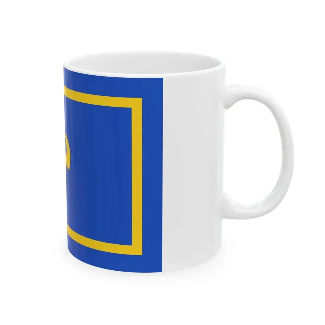 Flag of Prime Minister of Italy 1927-1943 (Italy) White Coffee Mug - Go Mug Yourself