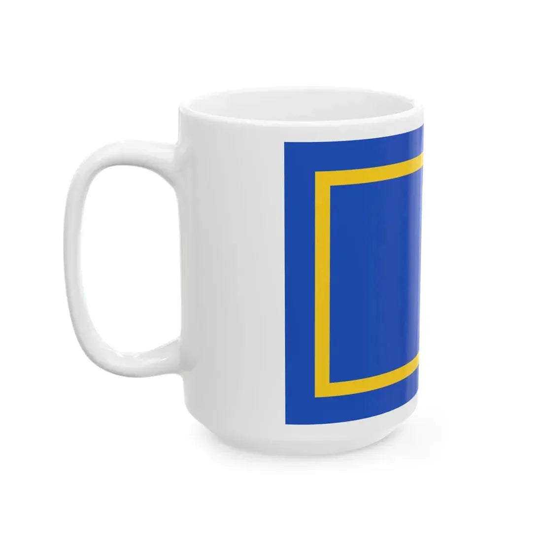 Flag of Prime Minister of Italy 1927-1943 (Italy) White Coffee Mug - Go Mug Yourself