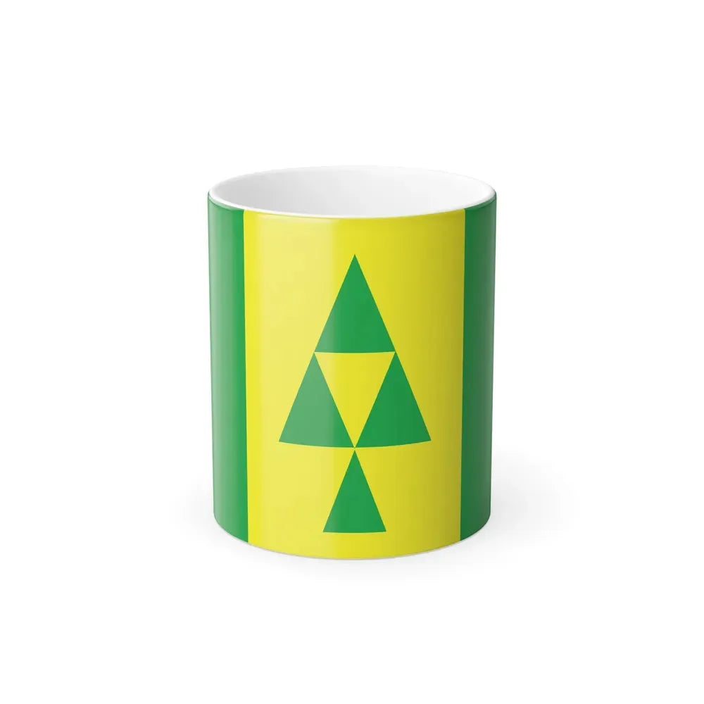 Flag of Prince Albert Saskatchewan Canada - Color Changing Coffee Mug 11oz - Go Mug Yourself