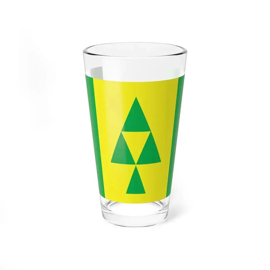 Flag of Prince Albert Saskatchewan Canada - Pint Glass 16oz 16oz - Go Mug Yourself