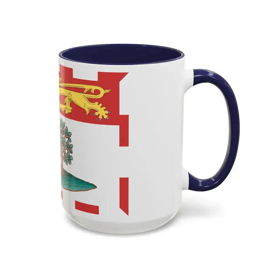 Flag of Prince Edward Island Canada - Accent Coffee Mug - Go Mug Yourself
