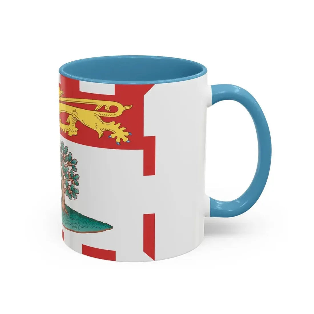 Flag of Prince Edward Island Canada - Accent Coffee Mug - Go Mug Yourself