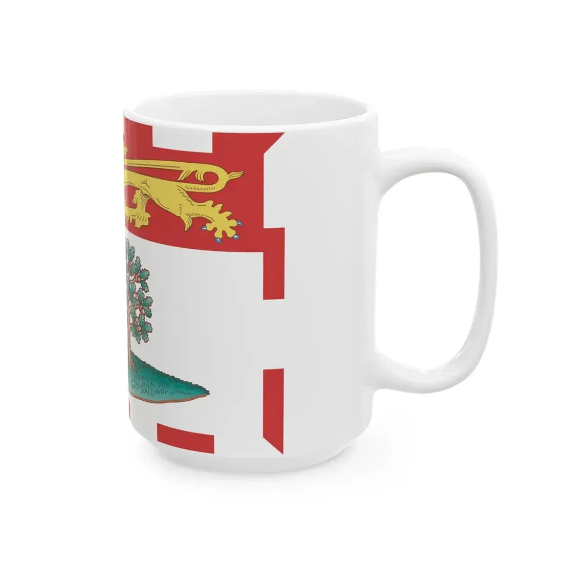 Flag of Prince Edward Island (Canada) White Coffee Mug - Go Mug Yourself