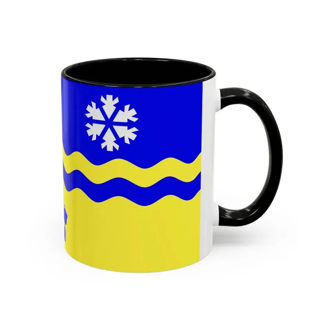 Flag of Prince George British Columbia Canada - Accent Coffee Mug - Go Mug Yourself