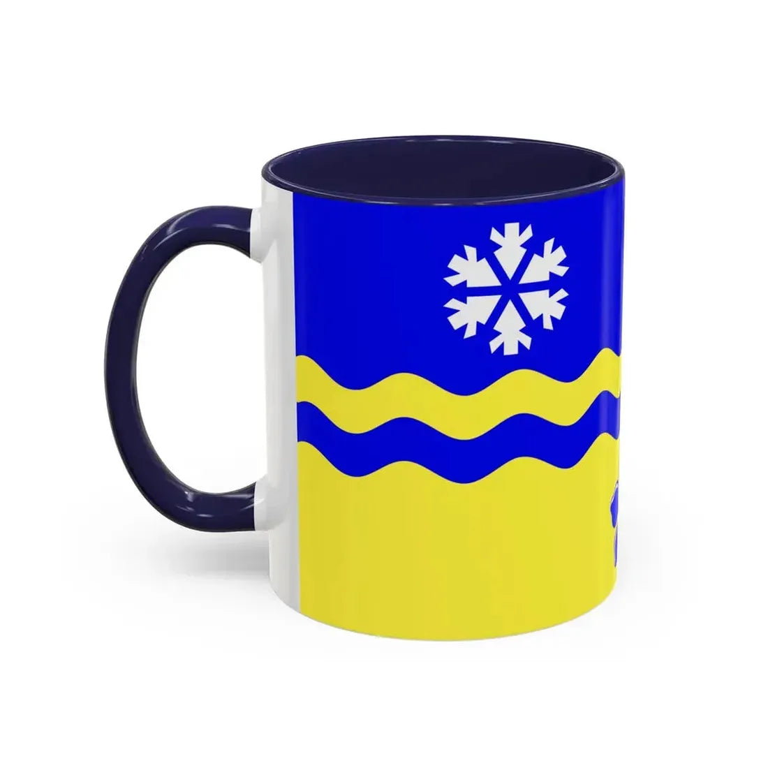 Flag of Prince George British Columbia Canada - Accent Coffee Mug - Go Mug Yourself