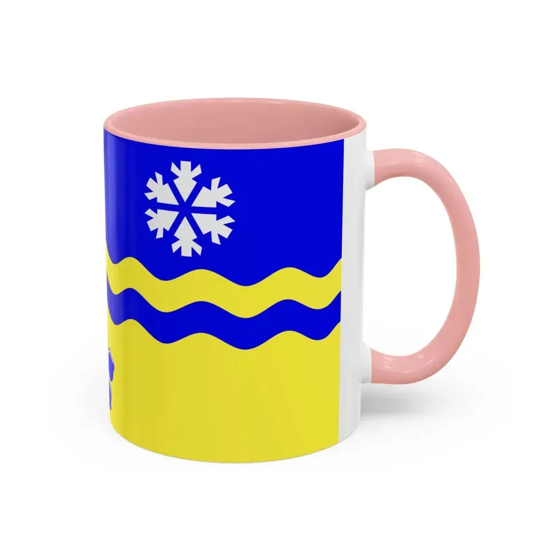 Flag of Prince George British Columbia Canada - Accent Coffee Mug - Go Mug Yourself