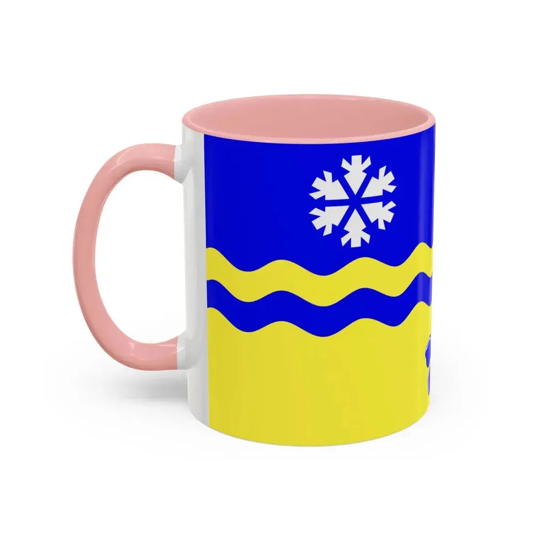 Flag of Prince George British Columbia Canada - Accent Coffee Mug - Go Mug Yourself