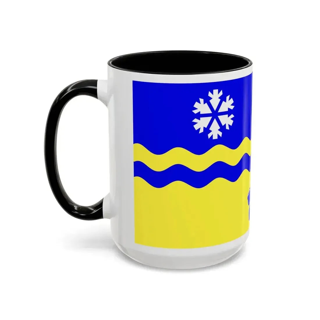 Flag of Prince George British Columbia Canada - Accent Coffee Mug - Go Mug Yourself