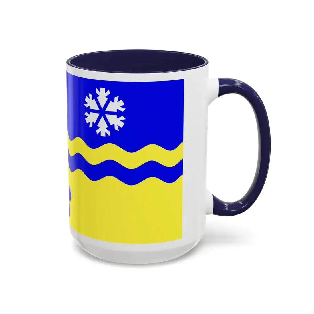 Flag of Prince George British Columbia Canada - Accent Coffee Mug - Go Mug Yourself