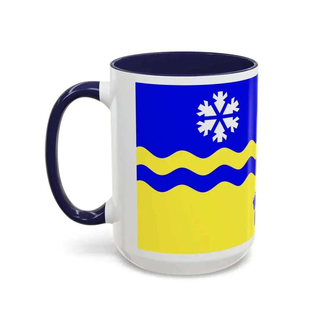Flag of Prince George British Columbia Canada - Accent Coffee Mug - Go Mug Yourself