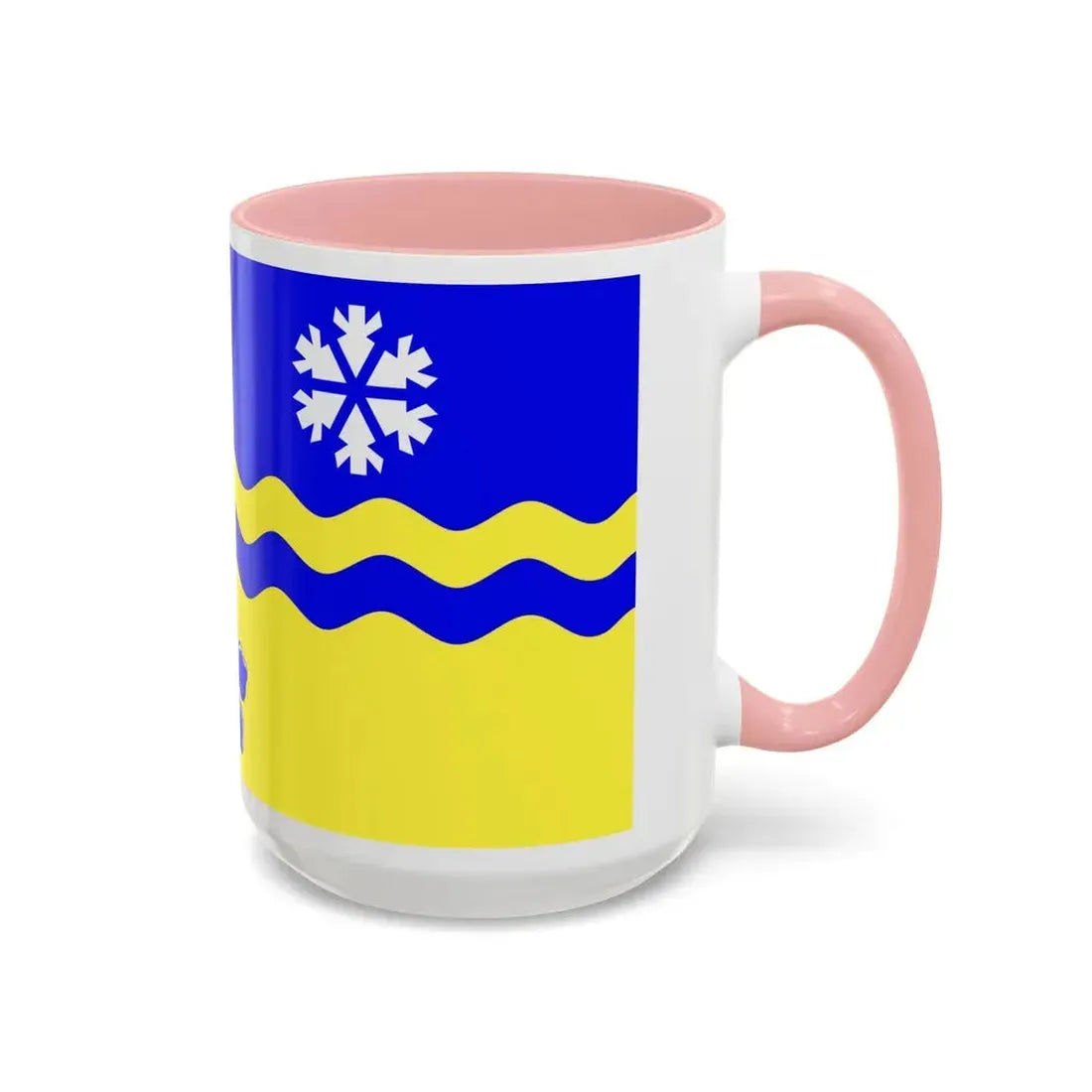 Flag of Prince George British Columbia Canada - Accent Coffee Mug - Go Mug Yourself