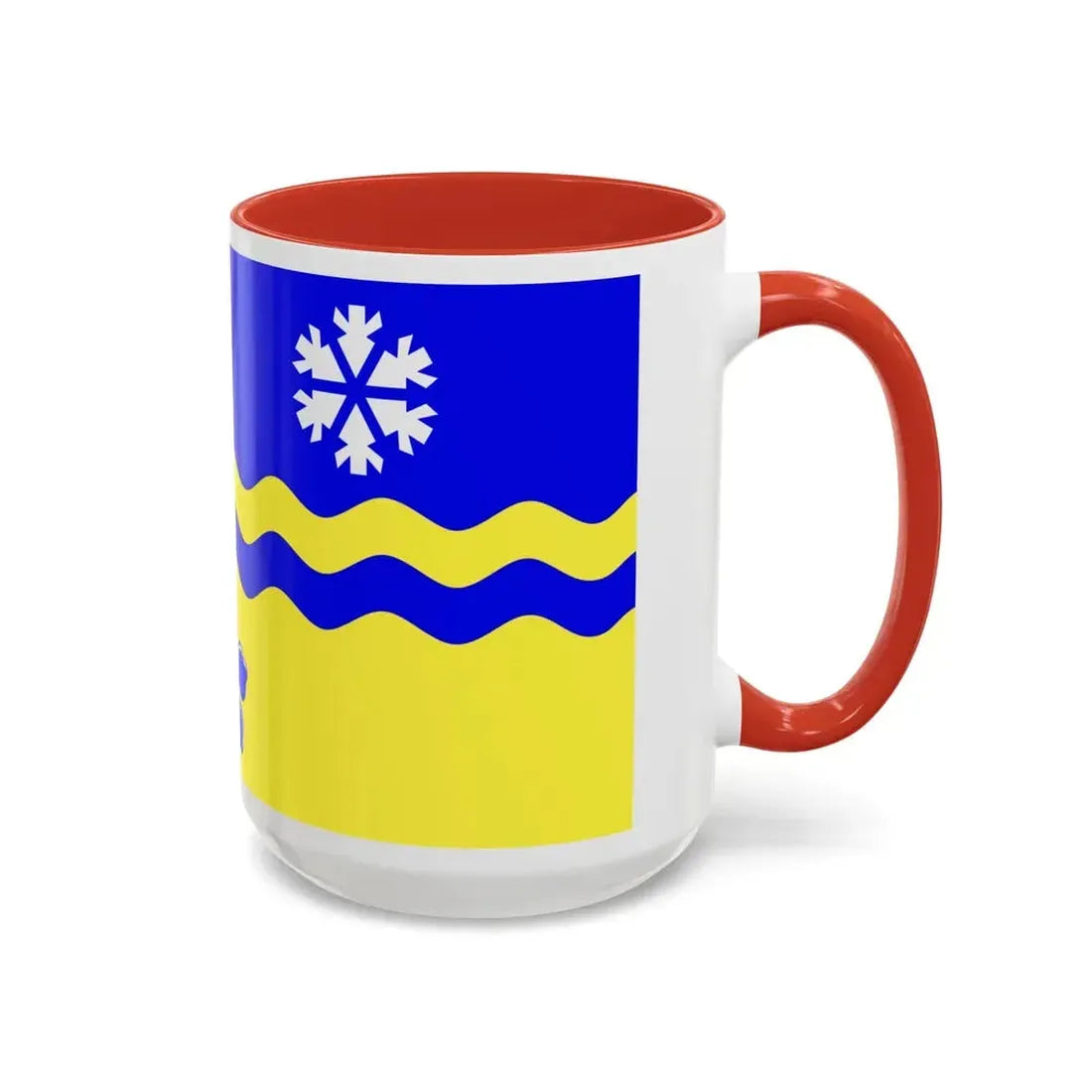 Flag of Prince George British Columbia Canada - Accent Coffee Mug - Go Mug Yourself