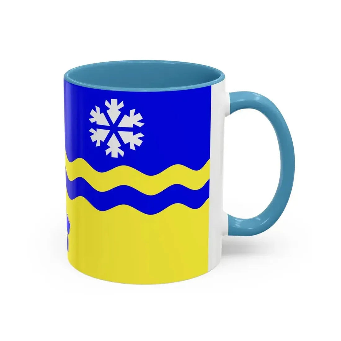 Flag of Prince George British Columbia Canada - Accent Coffee Mug - Go Mug Yourself