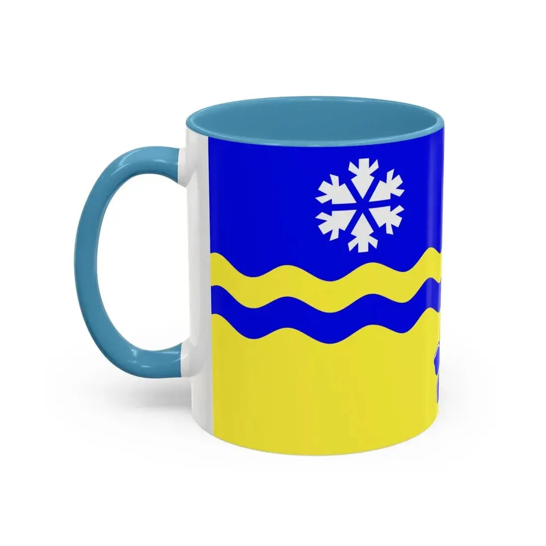 Flag of Prince George British Columbia Canada - Accent Coffee Mug - Go Mug Yourself
